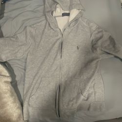 Polo Grey Hoodie