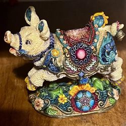 Vintage Collectible - 1998. Crinkle carousel