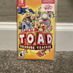 Captain Toad Treasure Tracker Nintendo Switch Game and Case