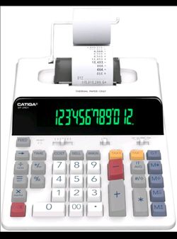 Catiga SP-2401 12-Digit Thermal Printing Calculator