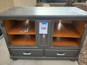 Hardwood TV Stand $40 OBO