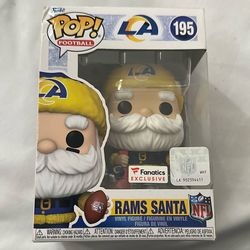 Pop Rams Santa