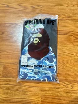 BAPE Ape Head Camo Graphic T-Shirt Black