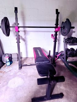 Complete Home Gym Setup – Bench Press + Cable Pulley/Lat Machine