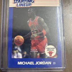 1989 Kenner #5 Starting Lineup Michael Jordan 