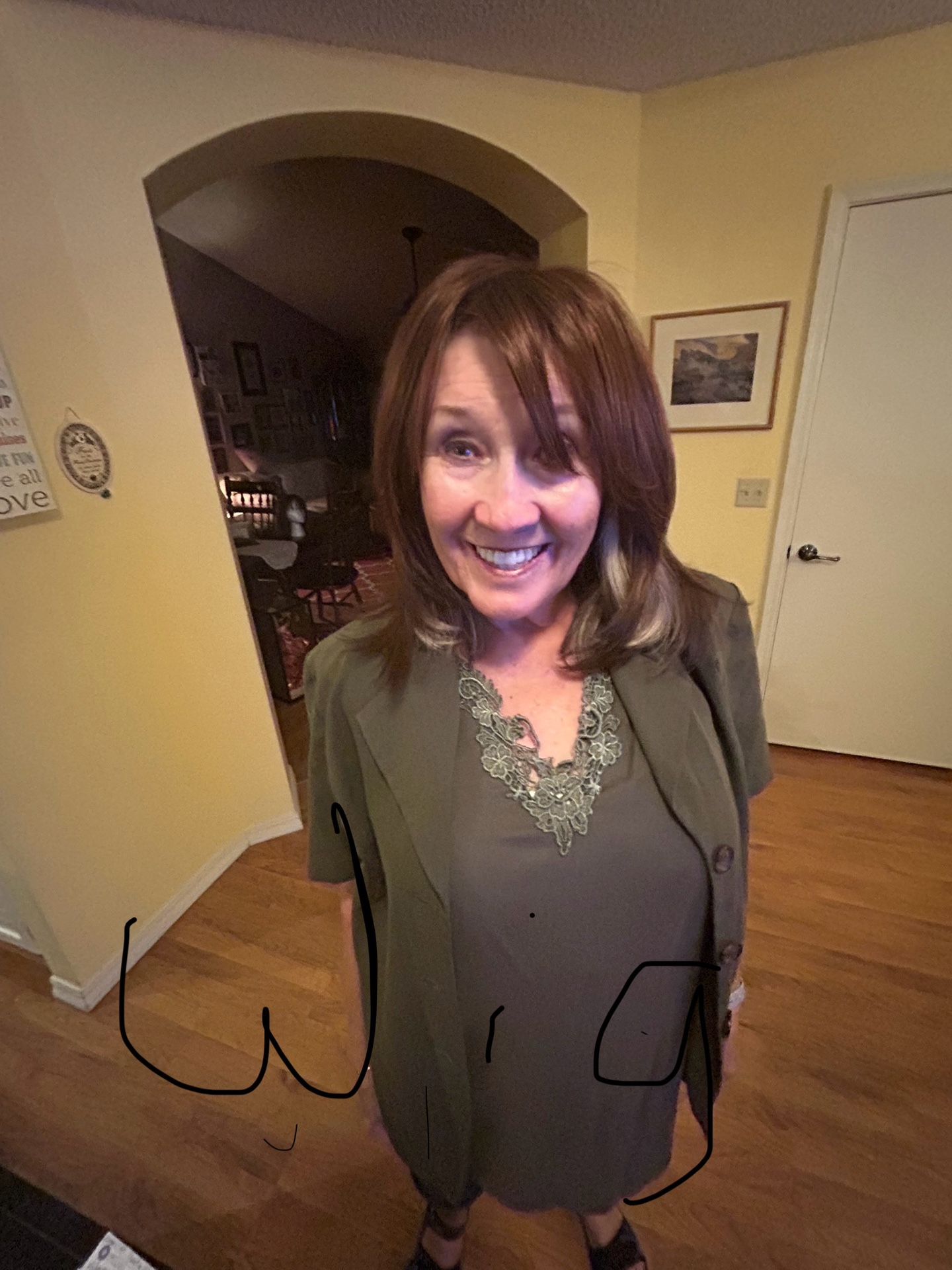 Auburn Chestnut Voluptuous René Of Paris Synthetic Wig