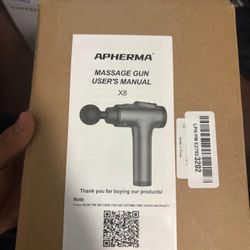 New APHERMA X8 Percussion Massage Gun - Deep Tissue Massager