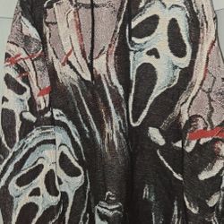 Ghost Face Jacquard Hoodie XL💥