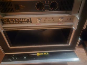 Crown Macro Tech 36x12 amplifier