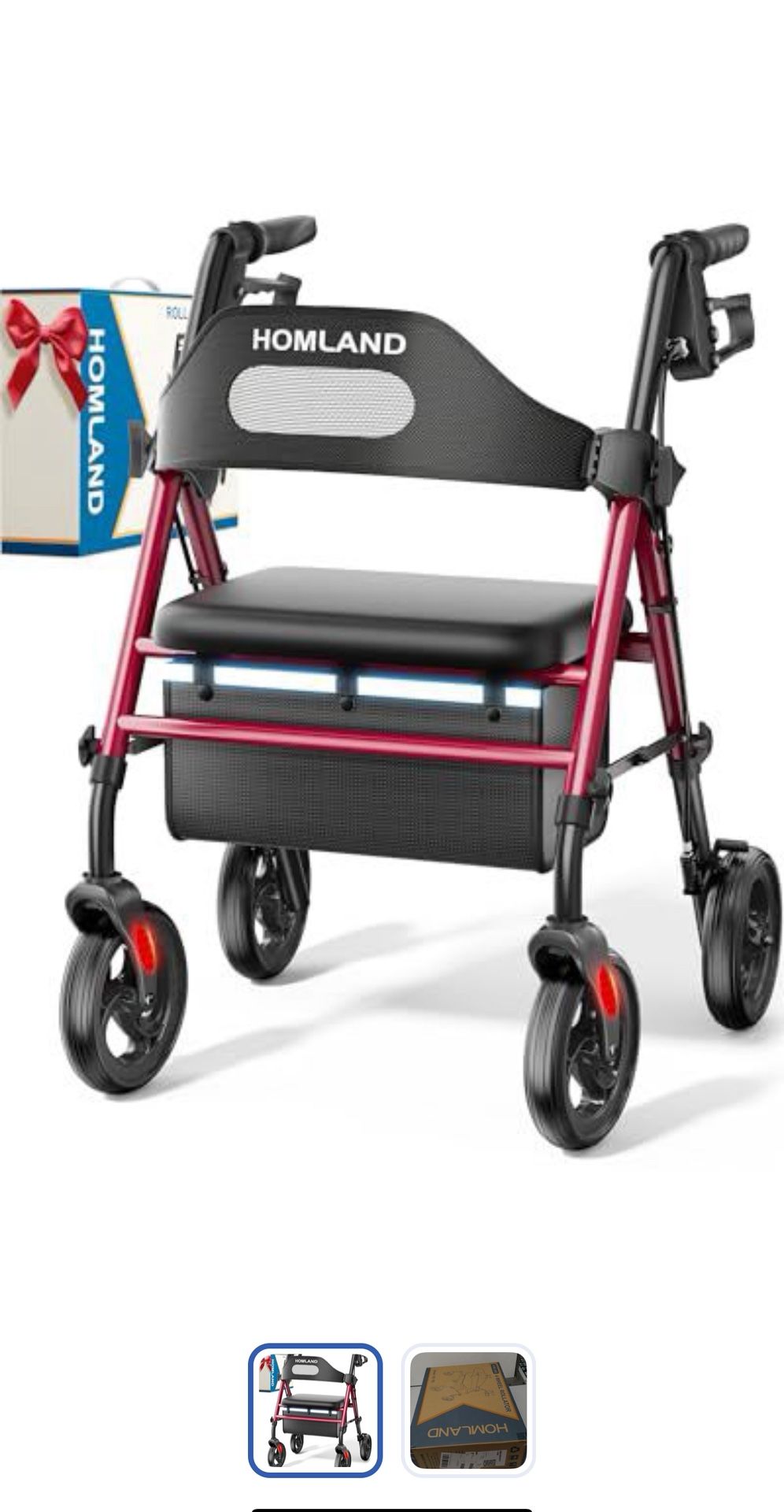 Walker With Seat
