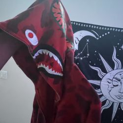Red Bape Hoodie 