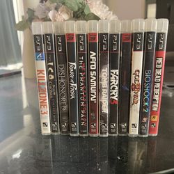 PS3 Game lot