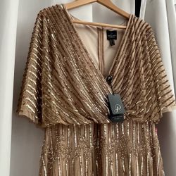Gold Dress Size 10
