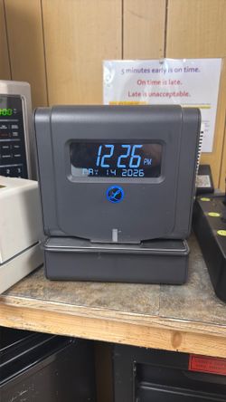 Latham Time card machine