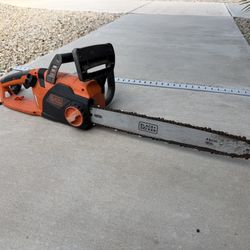 B+D 18” 15 AMP Corded Electric Chainsaw
