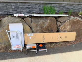 Little giant ladder accessories (never used)