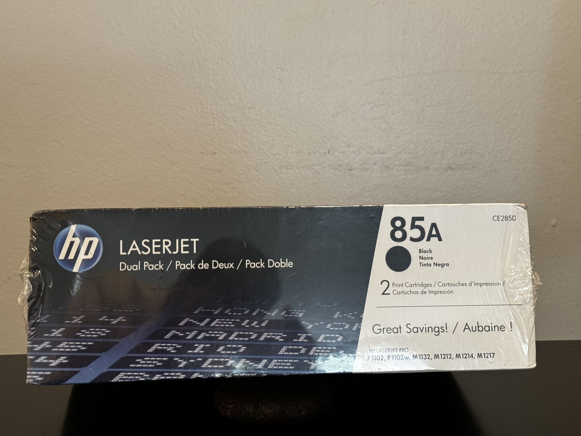 85A Black Noire Tinta Negra 2 Conchoi de li/souches d' impression Cartuchos de Impresión CE285D Great Savings! / Aubaine ! HP LASERJET PRO P 1102, P11