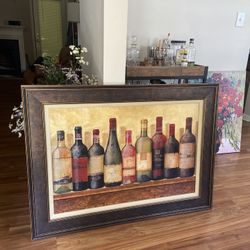 Painting with High Quality Frame, 33in x 45in