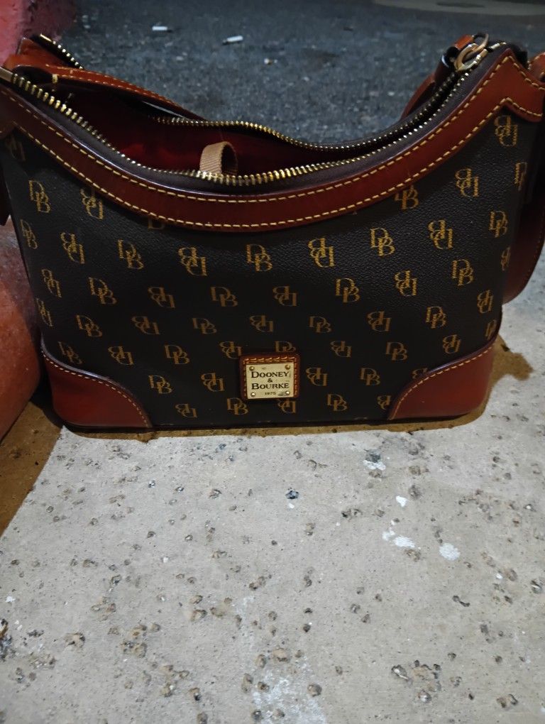 Dooney and Burke purse and matching wallet