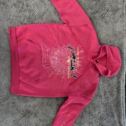 Pink Spider Hoodie
