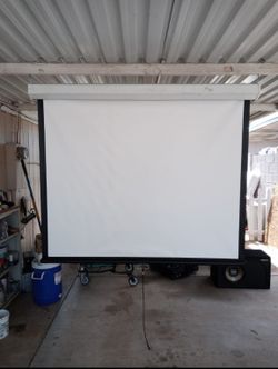 Screen Projector, 60x60 in.