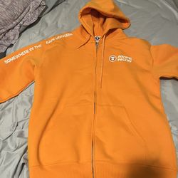 Brand New Orange BAPE hoodie I Paid 250$ Asking 150$ OBO