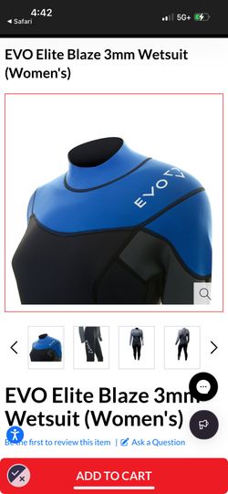 Wetsuit Evo elite 5/6 New