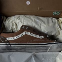 Vans Old Skool 36 Pearlized Pack Vintage Cocoa Brown Size 9