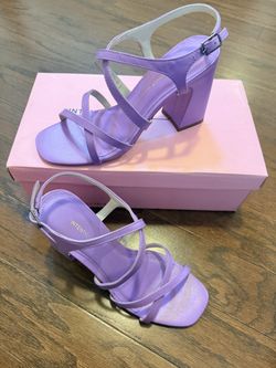 Naples Leather Strappy Heeled Sandals INTENTIONALLY BLANK