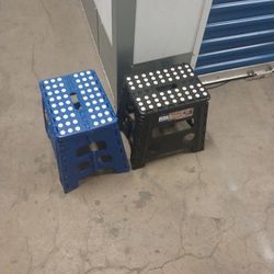 Used Plastic Foldable Stools