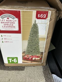 7ft Spruce , Full, Lights Are Separate-$55.00