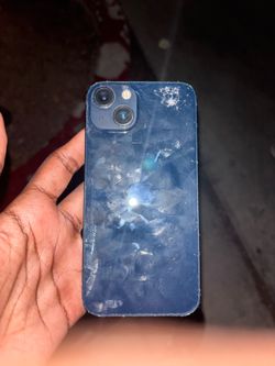 iPhone 13 slightly cracked front n back