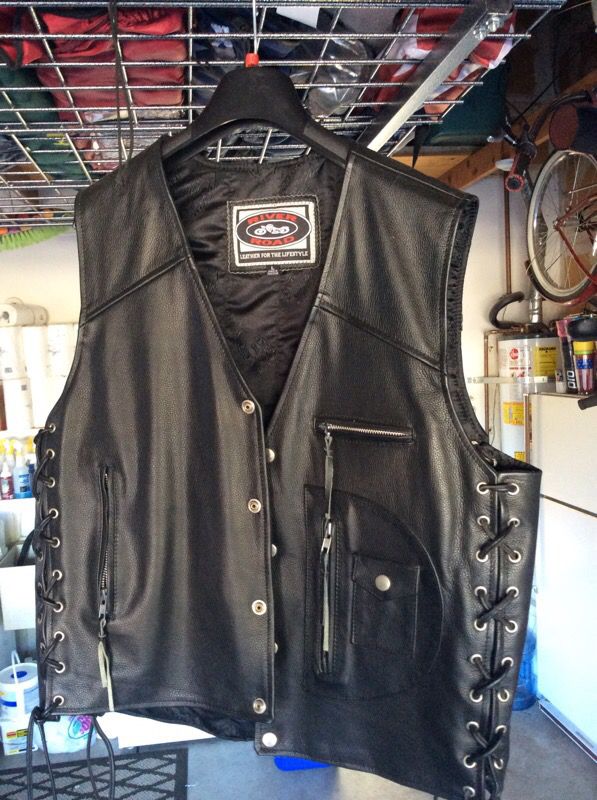 RiverRoad Custom Leather Vest