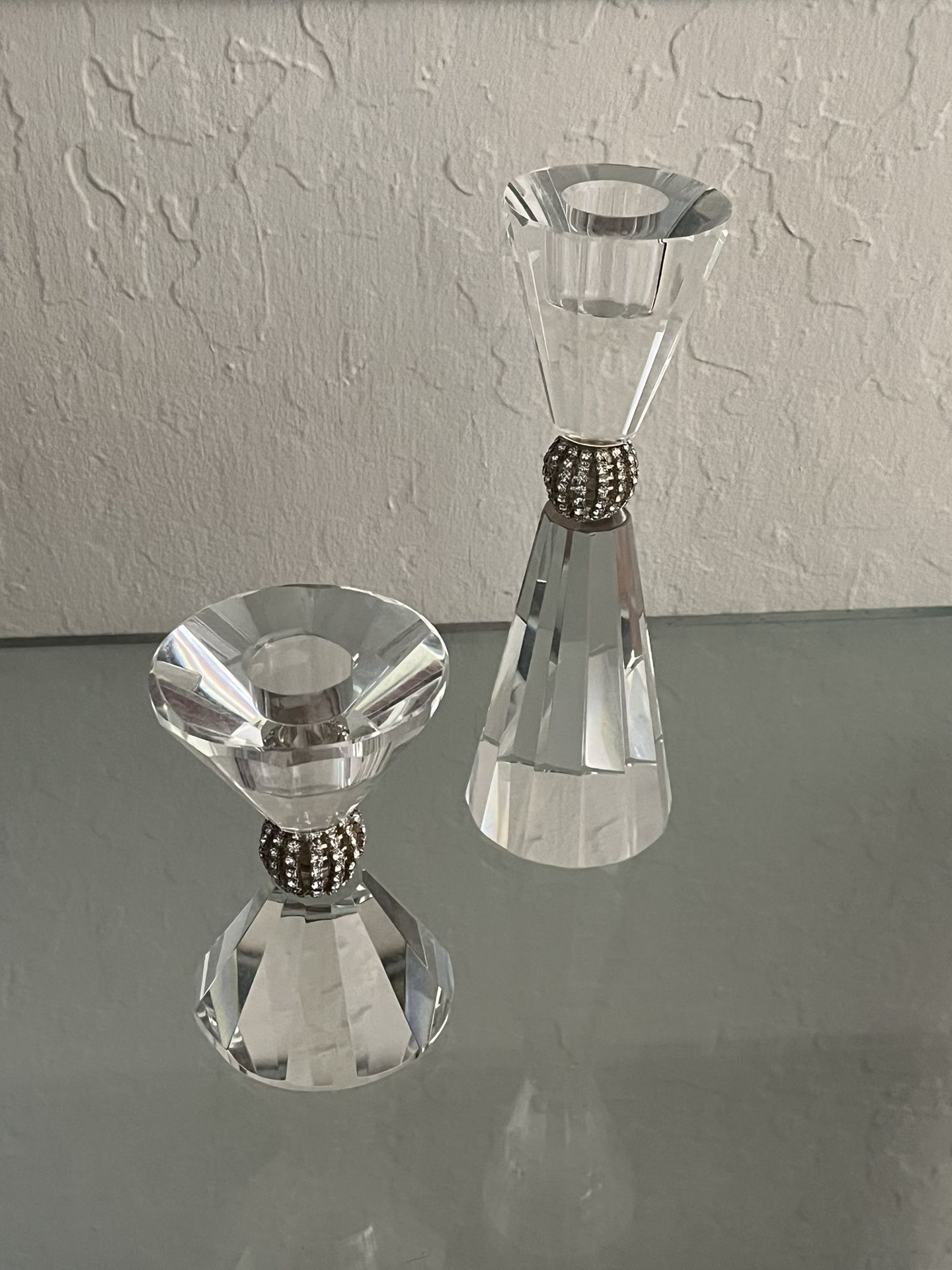 Crystal Candle Holders