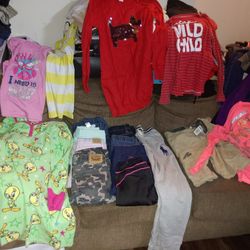 Kids Size 16 Wash And Dry Clothes Gently Used All Together