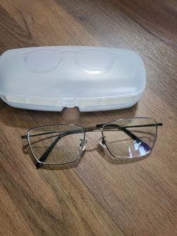 Titanium  Frame Eyeglasses with Case