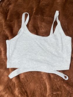 Grey Spaghetti Strap 