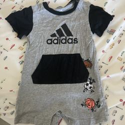 Adidas Shorts Romper Size 18 Months 