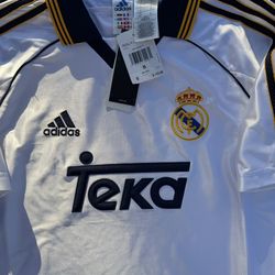 adidas Real Madrid Mens 99/00 Home Jersey
