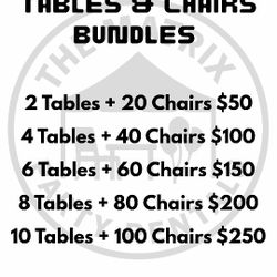 Tables & Chairs
