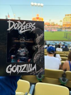 Dodgers Godzilla Bobblehead