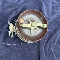 vintage charles Alvey son Brisbane side cast surf reel Fishing 500 C1 20# Bake