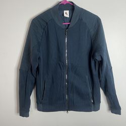 NikeLab Court Roger Federer RF Full Zip Jumper Jacket Mens Medium Blue