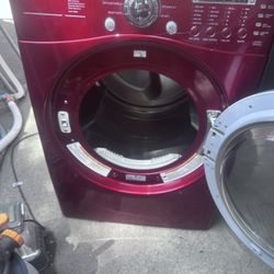 Lg Red Gas Dryer  Samsung Gas Dryer 