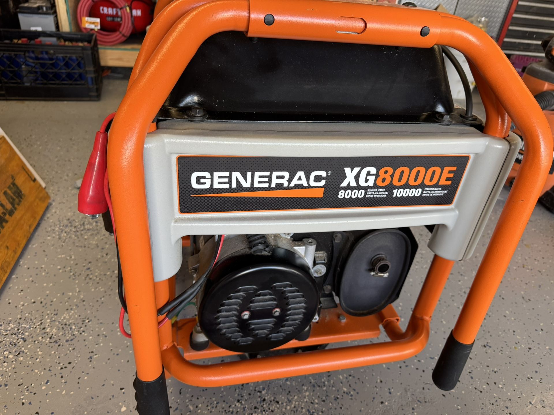 GENERATOR- Generac XG8000E