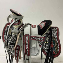 Montura Charra Bordada 