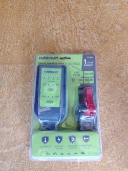 Evergear Automotive Smart Battery Charger with Desulfator