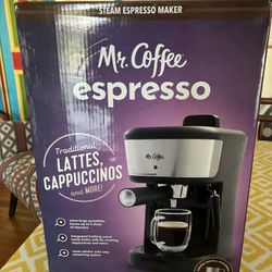 Mr. Coffee Espresso Machine