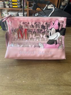 Minnie Mouse Pink Cosmetic Bag