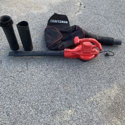 Electric Craftsman Blower/Vacuum (see description)
